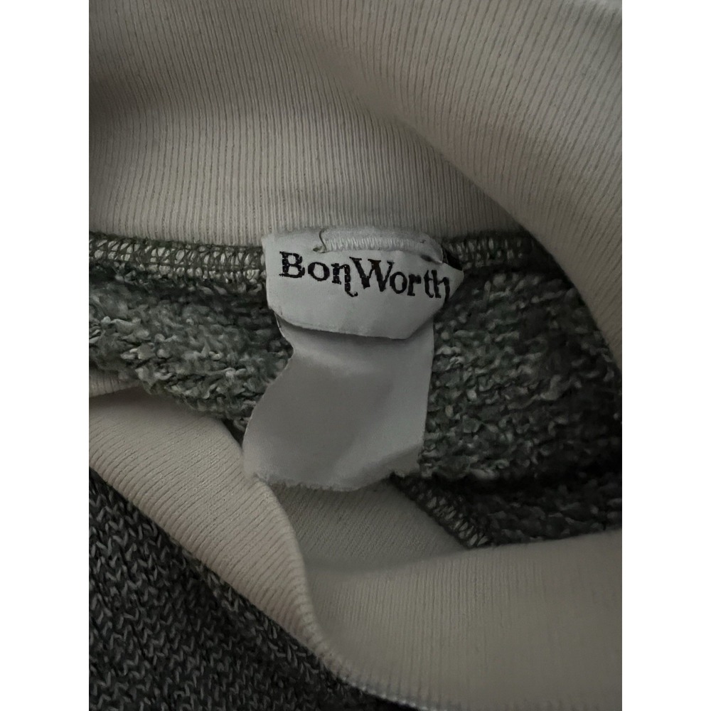 Bon Worth Cottagecore Floral Flower Women's Pullover Sweater Green Vintage XS - Picture 9 of 10
